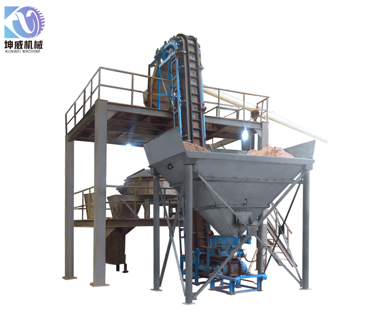 垂直大傾角皮帶機