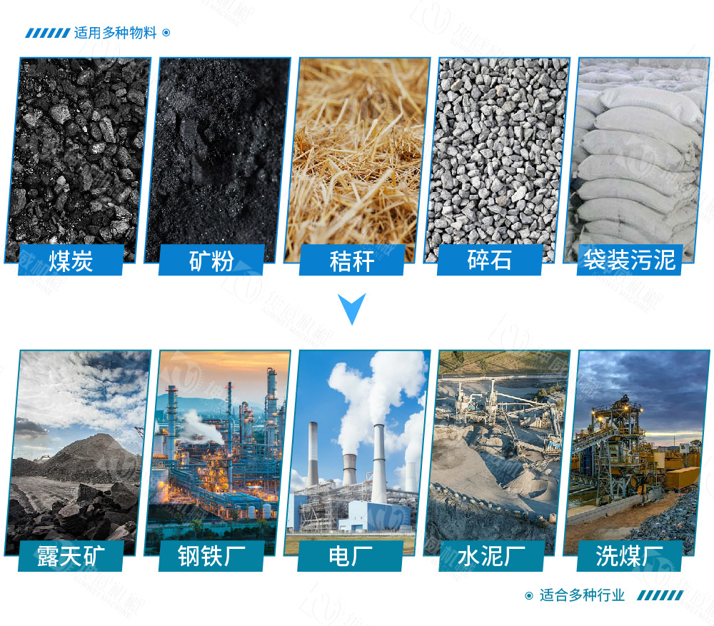 移動式皮帶輸送機適用范圍